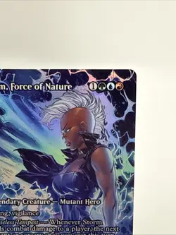 Storm, Force of Nature (Borderless) 94 Marvel Universe Eternal-Legal Foil NM - Image 3