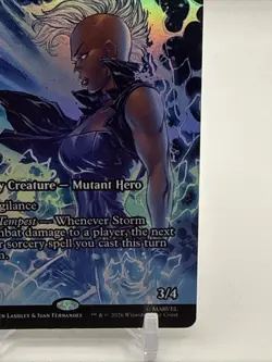 Storm, Force of Nature (Borderless) 94 Marvel Universe Eternal-Legal Foil NM - Image 4