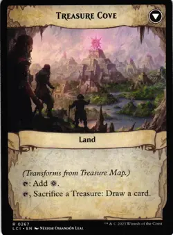 MTG TCG - Treasure Map 267 The Lost Caverns of Ixalan - NM - Image 2