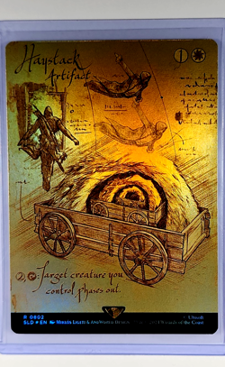 2024 MTG Magic the Gathering SLD Secret Lair Drop Poster Foil #802 Haystack LP - Image 1