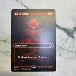 Blood Moon (Anime Borderless) Wilds of Eldraine: Enchanting Tales Regular - Image 1