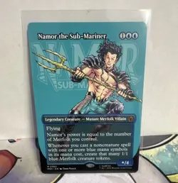 Wizards of the Coast MTG Marvel Namor the Sub-Mariner Legendary 0362 Blue EN - Image 1