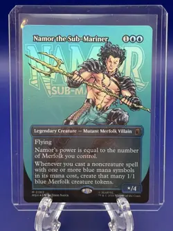 Namor the Sub-Mariner (Borderless) (0362) Marvel Super Heroes Foil - Image 1