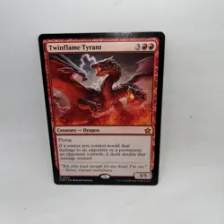 Twinflame Tyrant 97 Mythic Foundations Magic: The Gathering Lightly Played - Image 1