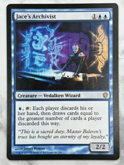 Jace's Archivist Commander 2013 - MTG Magic the Gathering - NM - Image 1
