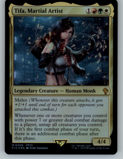 Tifa, Martial Artist Commander: Final Fantasy Foil #6 - Image 1