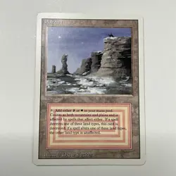 MTG Plateau Revised Edition 1994 Pre-Modern Vintage Dual Land Lightly Played - Image 1