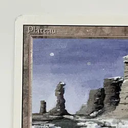 MTG Plateau Revised Edition 1994 Pre-Modern Vintage Dual Land Lightly Played - Image 2
