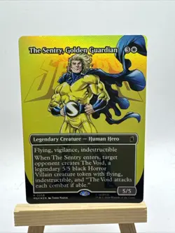 The Sentry, Golden Guardian (Borderless) Marvel Super Heroes Foil - Image 1