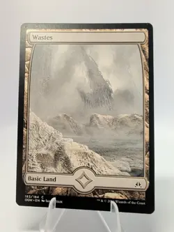 MTG Wastes 183 Full Art Oath of the Gatewatch Magic The Gathering TCG - Image 1