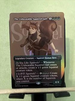 The Unbeatable Squirrel Girl (Borderless) Marvel Super Heroes Foil - Image 1