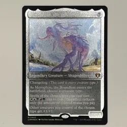 Morophon, the Boundless - FOIL Mythic - CMM 0453 - Near Mint - MTG - Image 1
