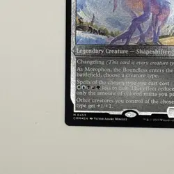 Morophon, the Boundless - FOIL Mythic - CMM 0453 - Near Mint - MTG - Image 4