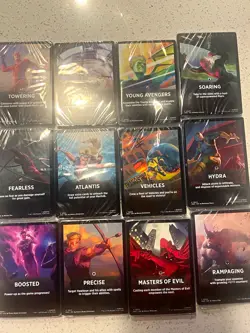 Magic: The Gathering Marvel Jumpstart lot of 12! Geniuses, Fearless, Hydra! - Image 1