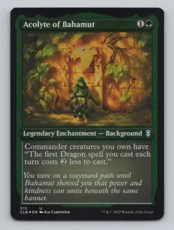 Acolyte of Bahamut (Foil Etched) U Foil Commander Legends: Battle for Baldur's G - Image 1
