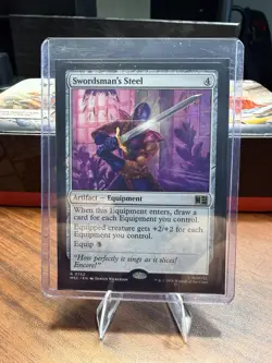 Swordsman's Steel - Regular Non-Foil - NM / Unplayed - MSC EN R 0752 - Image 1