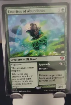 Emeritus of Abundance Secrets of Strixhaven Regular - Image 1