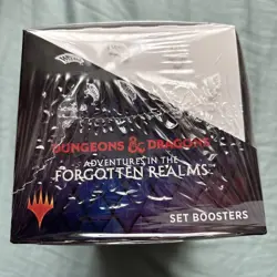 Magic the Gathering MTG D&D Adventures in Forgotten Realms Set Booster *Sealed - Image 5