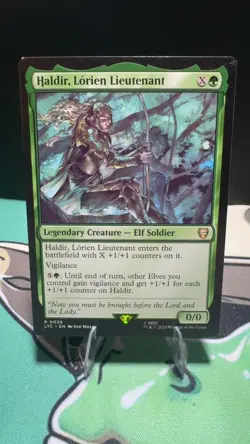 Haldir, Lorien Lieutenant 39 Commander: LOTR Magic: The Gathering LP - Image 1