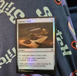 MTG Patriar's seal Uncommon baldur's gate FOIL - Image 1