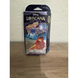 Disney Lorcana TCG The First Chapter Starter Deck Sapphire & Steel [New][Sealed] - Image 1