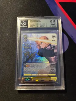 Weiss Schwarz- Oath of the Sword, Saber SP BGS 9.5 - Image 1