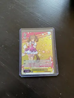 Weiss Schwarz SP Signed Umamusume LOVE 4EVER Smart Falcon UMA W106 003SP English - Image 1
