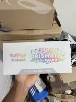 Pokemon TCG Scarlet Violet Prismatic Evolutions Elite Trainer Box ETB New Sealed - Image 2