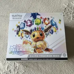 Pokemon TCG Scarlet & Violet Prismatic Evolutions ETB - brand new and sealed - Image 1
