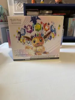 Pokemon TCG Scarlet Violet Prismatic Evolutions Elite Trainer Box ETB New Sealed - Image 1