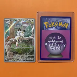 Meowth Illustration Rare 106/094 Phantasmal Flames Pokemon Card PFL Mint IR - Image 2