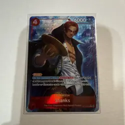 One Piece Cards Game - Shanks (Alt Art) OP12-008 R Legacy of the Master English - Image 1