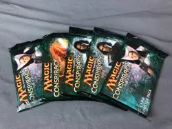 5x CONSPIRACY Set 15 Card SEALED Booster Packs Magic the Gathering MTG - Image 1