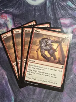 Magic the Gathering (mtg): JMP: Fling (x4) - Image 1