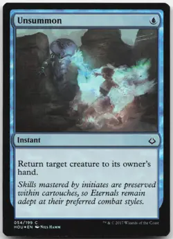 Unsummon - Hour of Devastation - Foil Common - Magic: The Gathering - Image 1