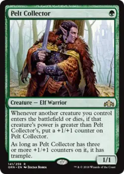 x1 Pelt Collector R MTG Guilds of Ravnica M/NM, English - Image 1