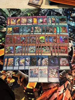 FIRE FIST Deck Core 🔥 READY TO PLAY!! 🔥 58 Cards HIGH RARITY Panda Elephant - Image 1