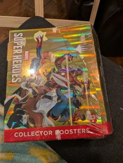 Collector Booster Box Marvel Super Heroes MSH MTG Sealed Magic Gathering - Image 1