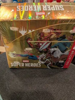 Collector Booster Box Marvel Super Heroes MSH MTG Sealed Magic Gathering - Image 3