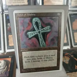 MTG Ankh of Mishra Alternate 4th Edition Regular Rare - Image 1