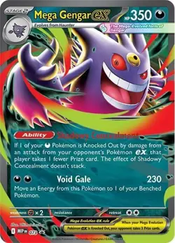 Mega Gengar ex Holo Promo ME: Mega Evolution Promo 073 NM - Image 1