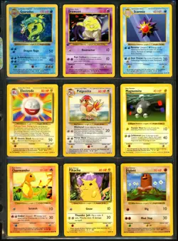 1999 Pokemon BASE SET Cards Lot HOLO Gyarados SHADOWLESS Rare 1ST EDITION + WotC - Image 2