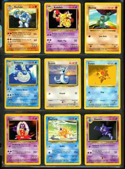 1999 Pokemon BASE SET Cards Lot HOLO Gyarados SHADOWLESS Rare 1ST EDITION + WotC - Image 3