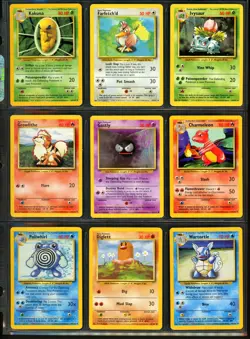 1999 Pokemon BASE SET Cards Lot HOLO Gyarados SHADOWLESS Rare 1ST EDITION + WotC - Image 4
