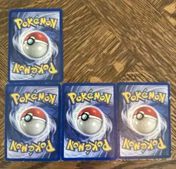 Lot Of 4 WOTC Kangaskhan 21/64 Jungle Regular x3 & x1 Base Set 2 cards DAMAGED - Image 2
