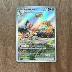 Pokemon TCG SV05: Temporal Forces MUDSDALE 175/162 Illustration Rare - Image 1