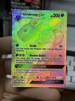 #2 Umbreon GX 154/149 Sun & Moon Base Set 2017 Secret Rare Pokemon Card TCG - Image 4