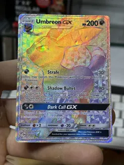 #2 Umbreon GX 154/149 Sun & Moon Base Set 2017 Secret Rare Pokemon Card TCG - Image 5