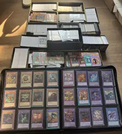 Yu-Gi-Oh! TCG Collection 10,000+ Cards Premium Binder Sleeved Holos Boxes Tins - Image 1