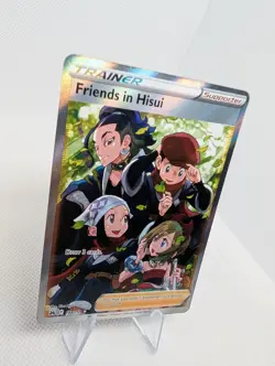 Pokemon TCG Crown Zenith Friends in Hisui Full Art Holo Ultra Rare Card 148/159 - Image 2